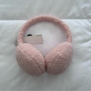 Pink Fuzzy Ear Muffs